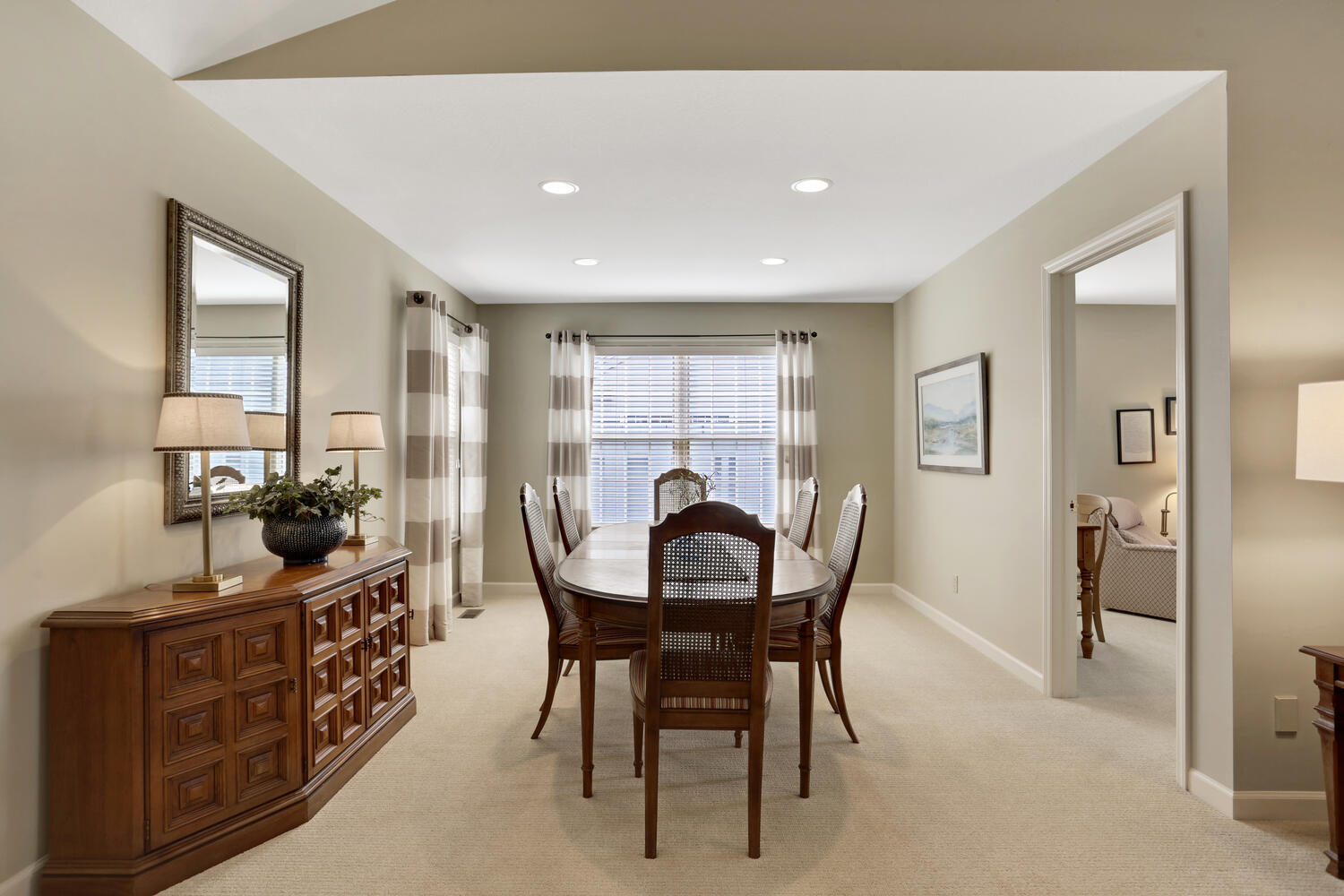 1727 Lakeside Drive, Unit B Champaign, IL 61821 - Photo 11 of 35 a view of a dining room with furniture and window