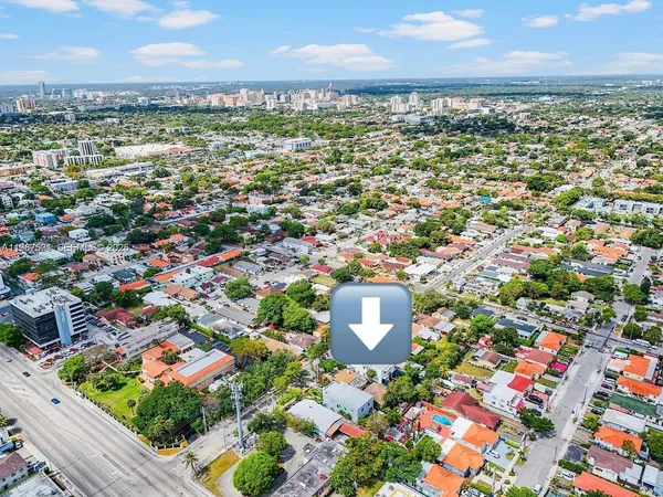 a view of outdoor space and city view