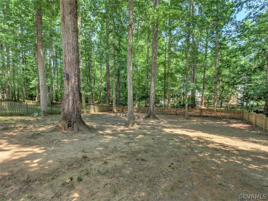 5509 Chatmoss Road Midlothian, VA 23112 - Photo 25 of 38 a view of a tree in the middle of a yard
