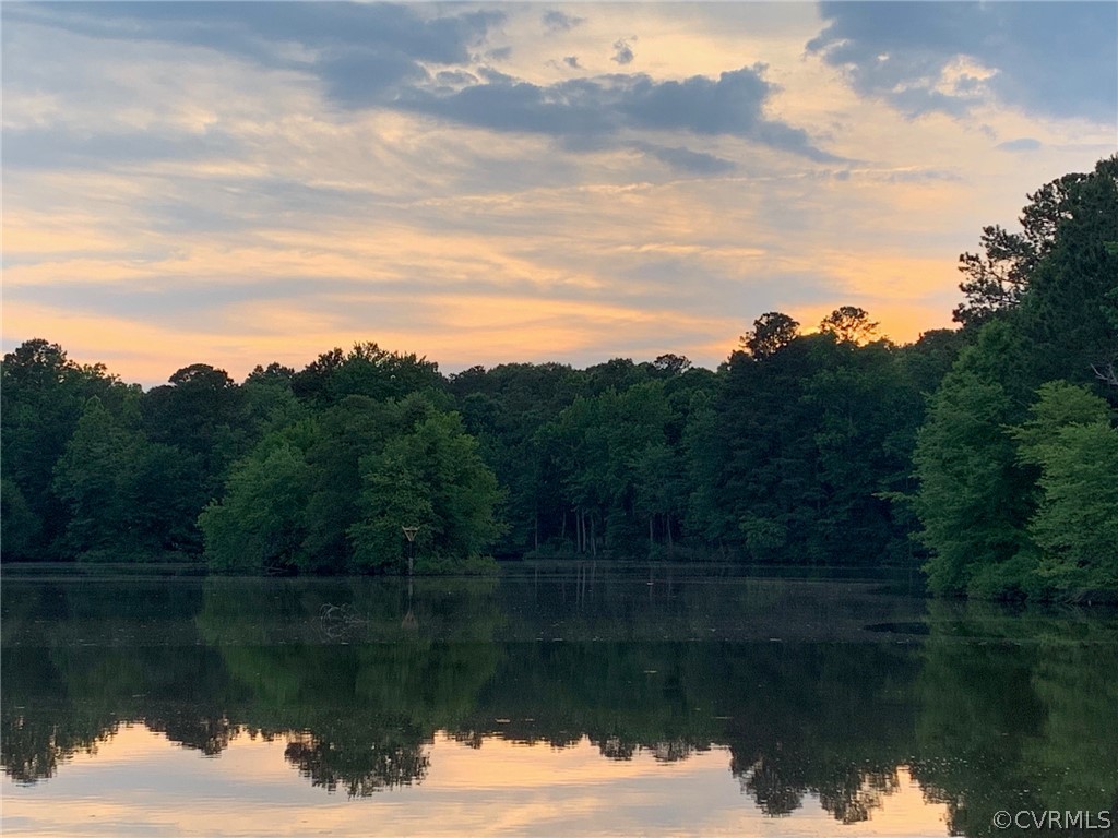 5509 Chatmoss Road Midlothian, VA 23112 - Photo 32 of 38 a view of a lake from a yard