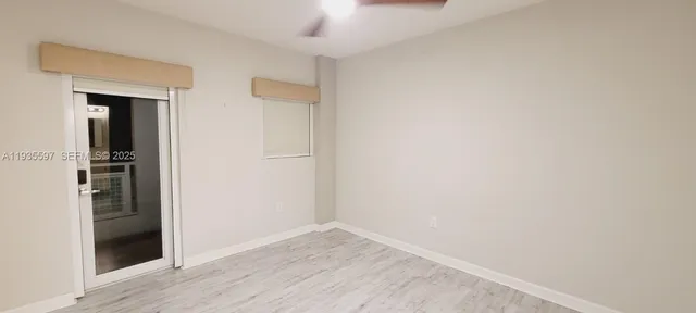 a view of a small space