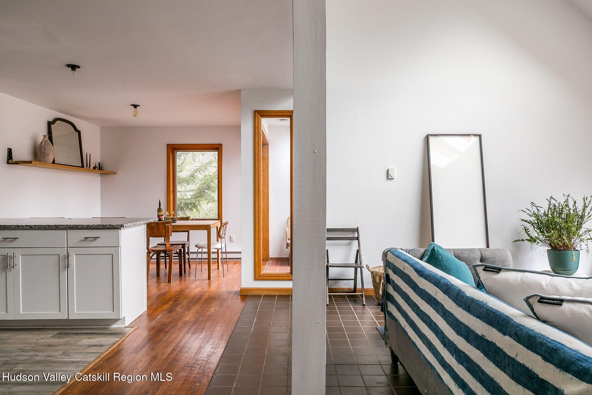446 Abbey Road Woodstock, NY 12457 - Photo 8 of 32 a hallway with furniture and wooden floor