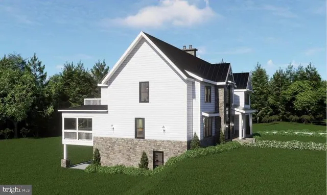 a bathroom with a granite countertop toilet sink and mirror