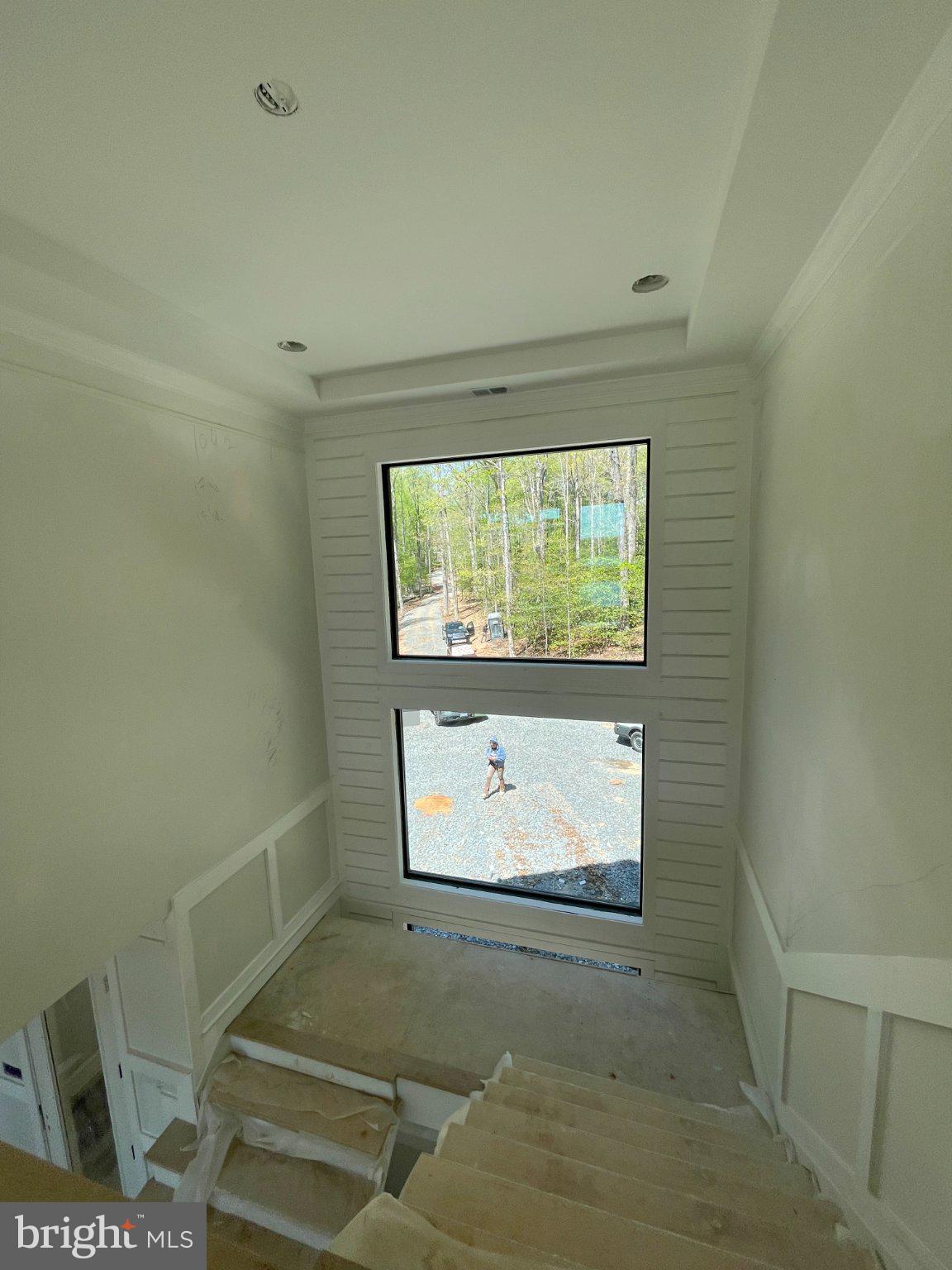 290 Carrs Bridge Road Mineral, VA 23117 - Photo 32 of 38 a view of a hallway with wooden floor and a window