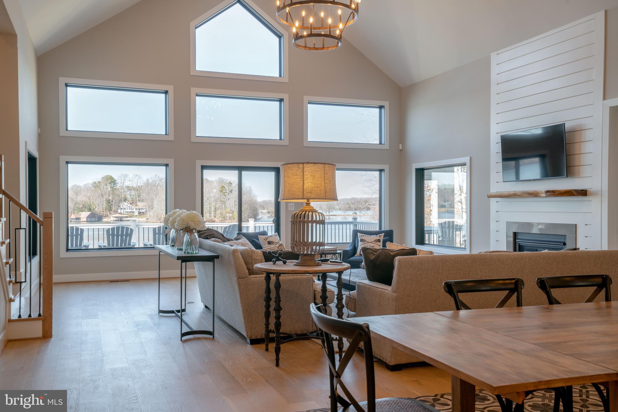 290 Carrs Bridge Road Mineral, VA 23117 - Photo 65 of 101 a view of a dining room with furniture window and outside view