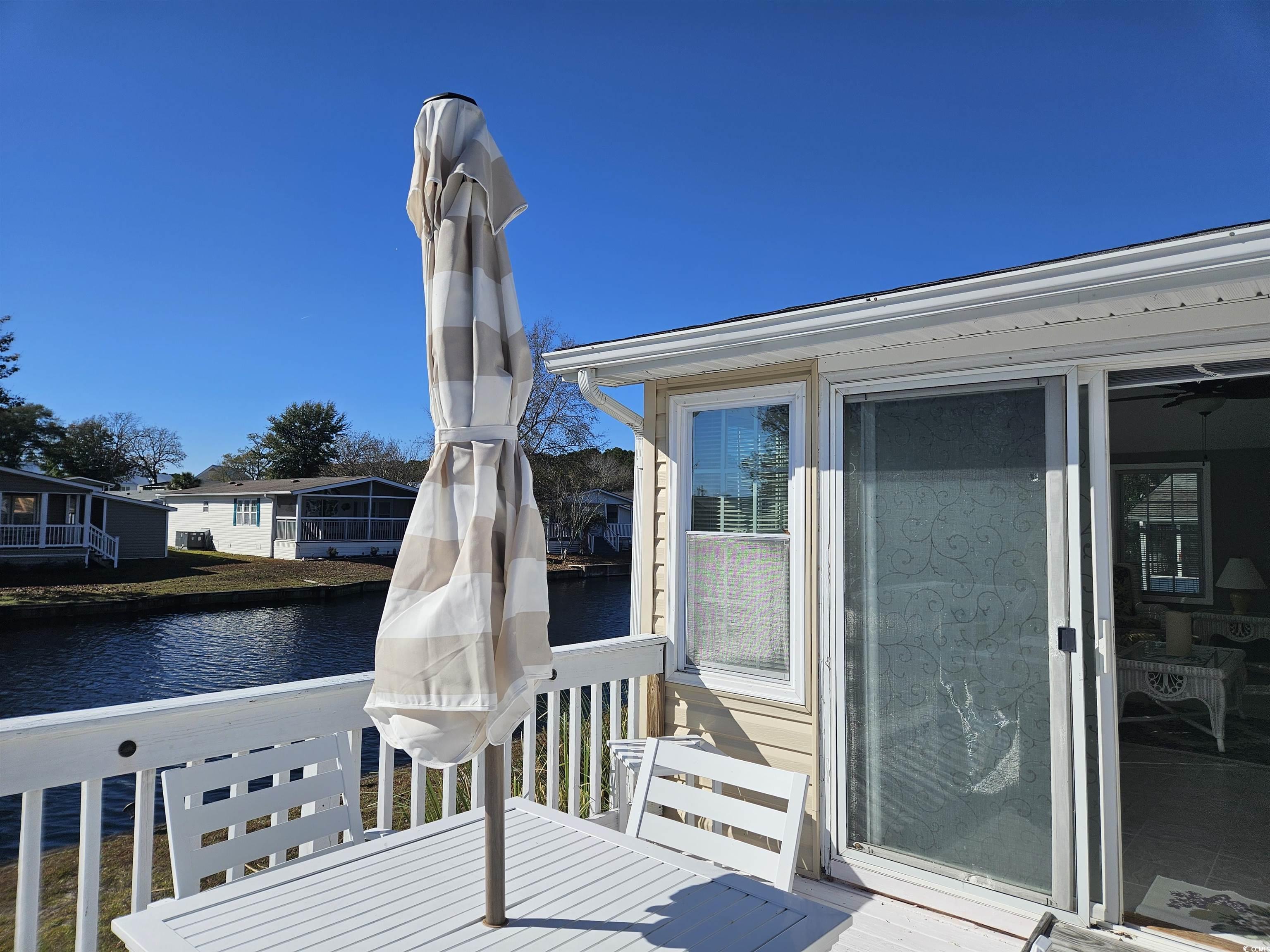 471 Meadowlark Surfside Beach, SC 29575 - Photo 14 of 40 Deck featuring a water view