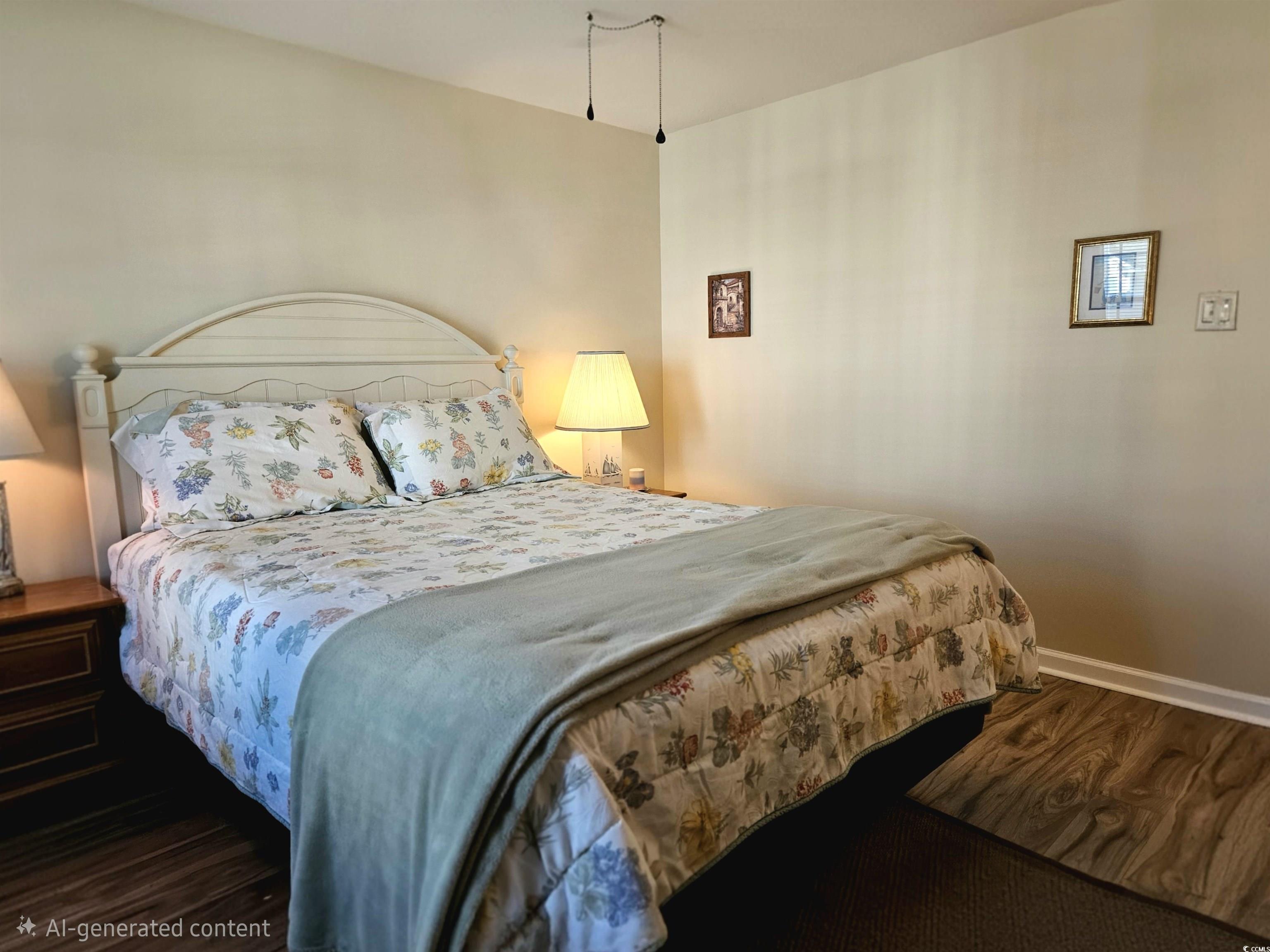 471 Meadowlark Surfside Beach, SC 29575 - Photo 21 of 40 Bedroom featuring wood finished floors and baseboards