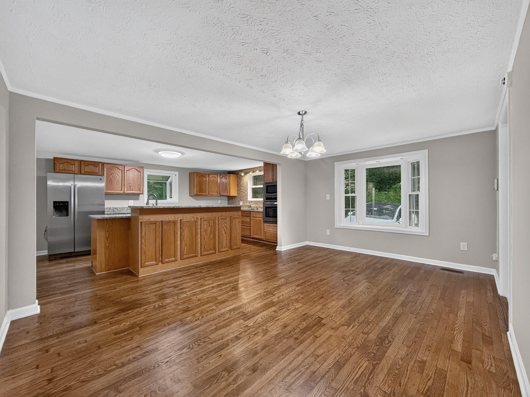 6117 Towles Mill Road Partlow, VA 22534 - Photo 10 of 30 Looking at kitchen/dining from hall