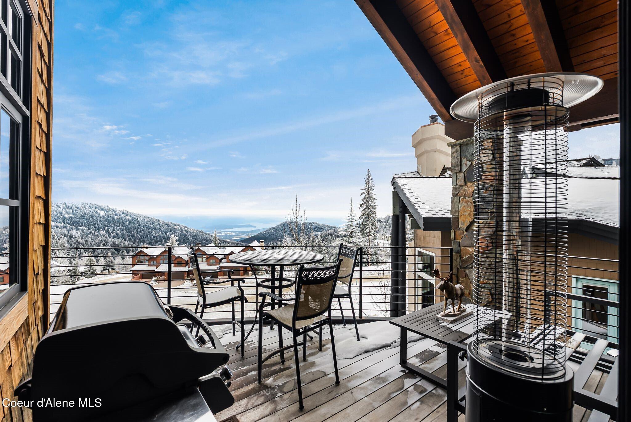 91 Village Lane Sandpoint, ID 83864 - Photo 25 of 66 Deck off Dining Area