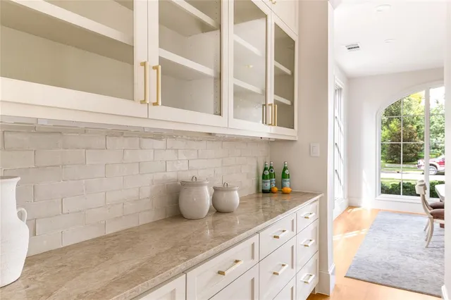 a view of a sink and window