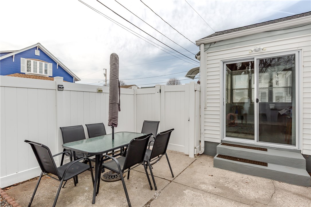 45 Dover Street Pawtucket, RI 02860 - Photo 30 of 36 Walk right out onto your outdoor dining/patio space