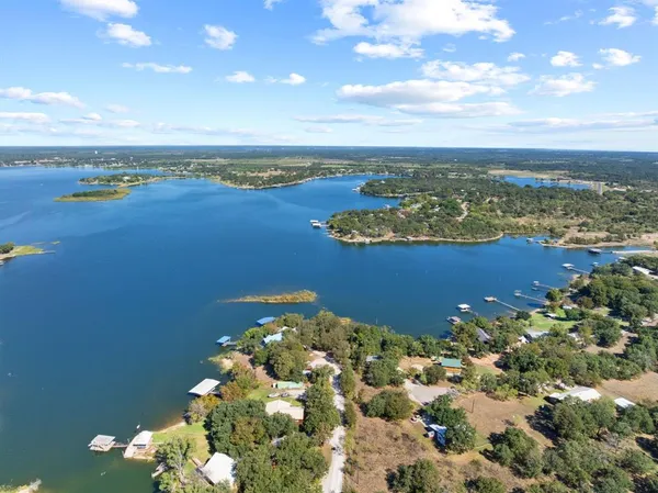 a view of a city with an ocean