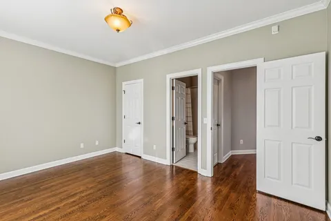 wooden floor in an empty room