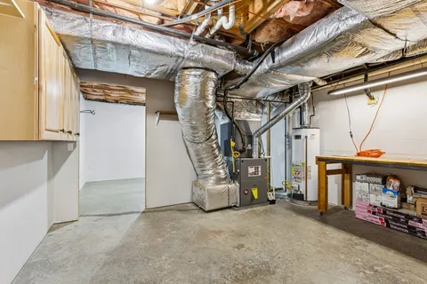 a view of a storage room