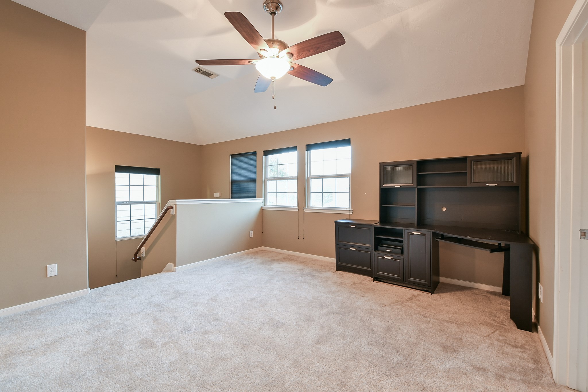 2415 Lacyberry Street Houston, TX 77080 - Photo 19 of 36 a view of workspace with furniture and window