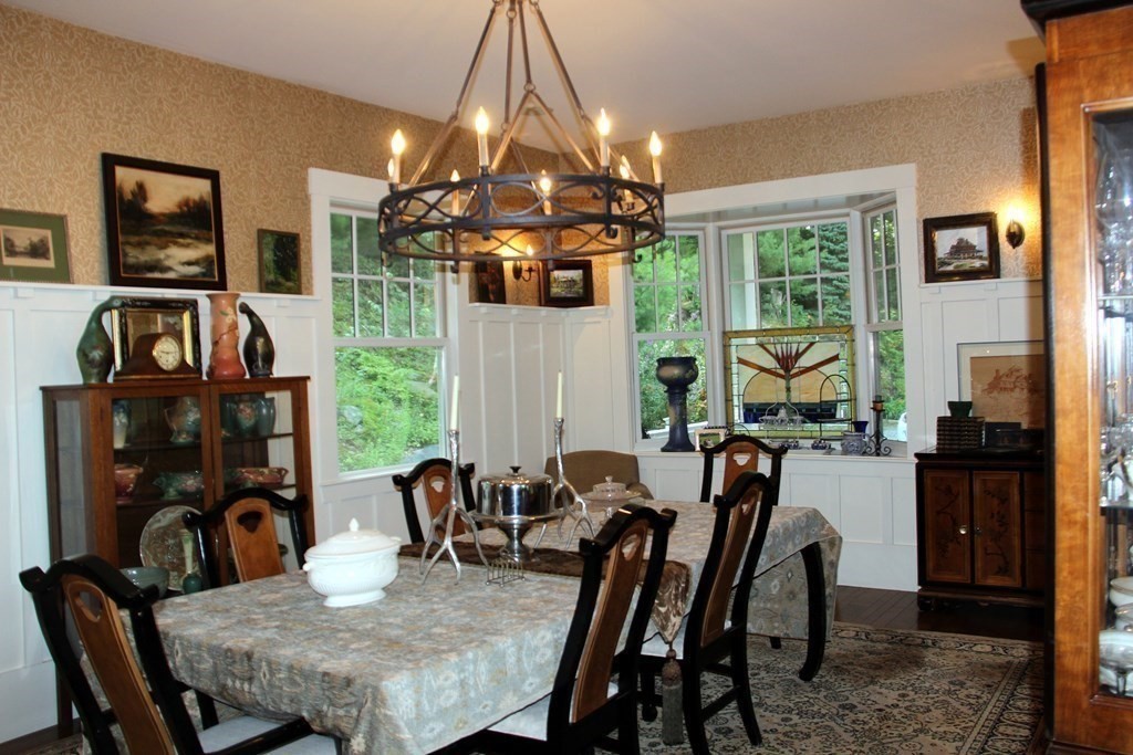 12 Estabrook Park Road Westminster, MA 01473 - Photo 12 of 29 a view of a dining room with furniture window and outside view