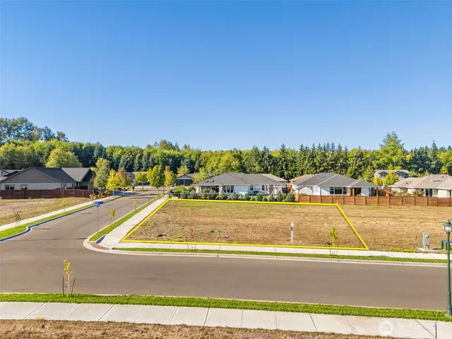 a view of a swimming pool with an outdoor seating and a garden