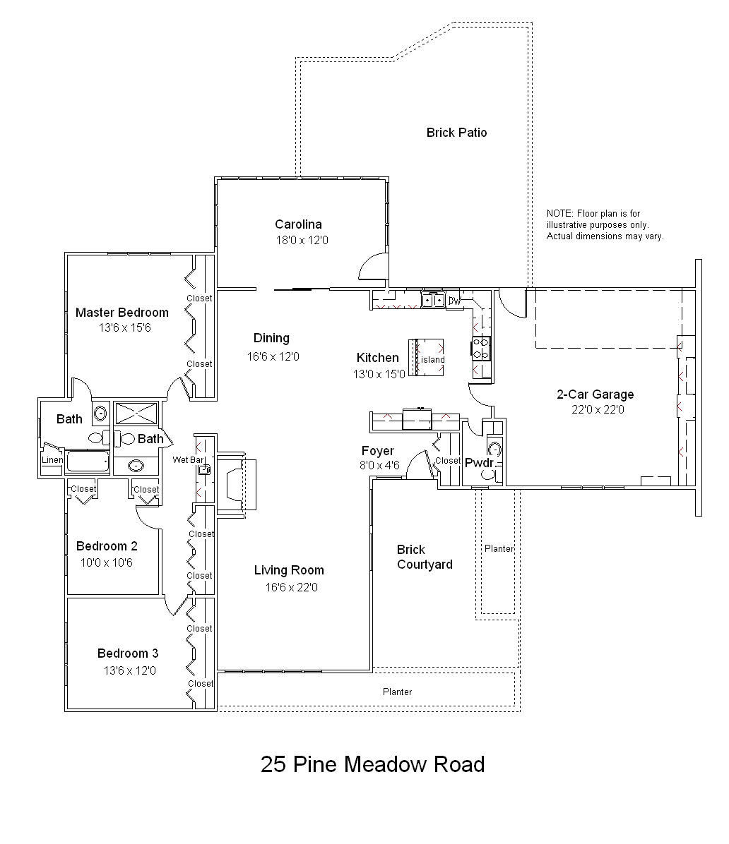 25 Pine Meadows Road Pinehurst, NC 28374 - Photo 25 of 25 main_level_withoutsqft