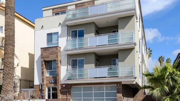 a view of building with front door