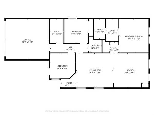 a picture of a floor plan