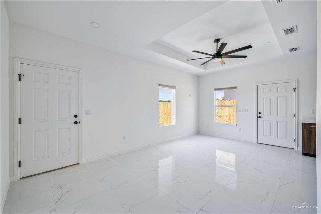 5322 Vision Street Rio Grande City, TX 78582 - Photo 13 of 19 a view of empty room with window and ceiling fan