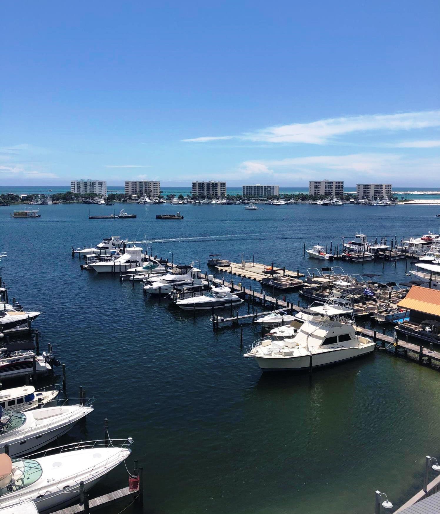 320 Harbor Boulevard, Unit 502 Destin, FL 32541 - Photo 22 of 22 a view of a lake with boats