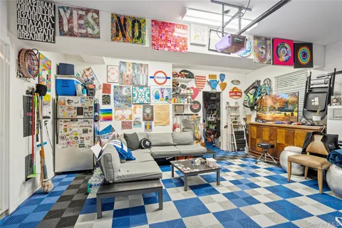 a room with furniture and a couch