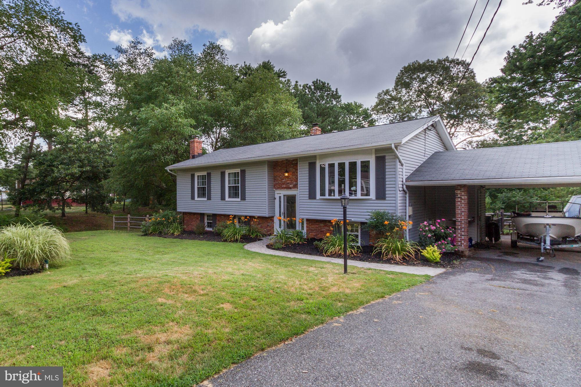 7873 Poplar Grove Road Severn, MD 21144 - Photo 3 of 27 LARGE CARPORT & AMPLE DRIVEWAY PARKING!
