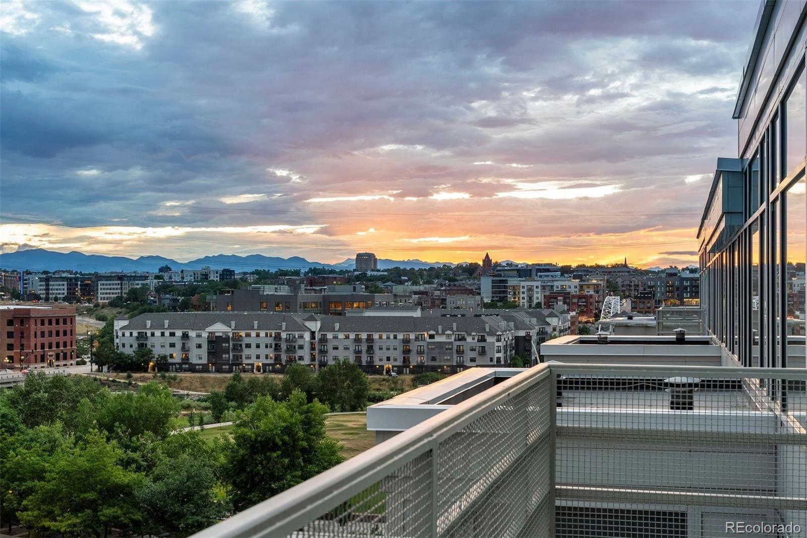 1610 Little Raven Street, Unit PH6 Denver, CO 80202 - Photo 40 of 41 a view of a city from a balcony