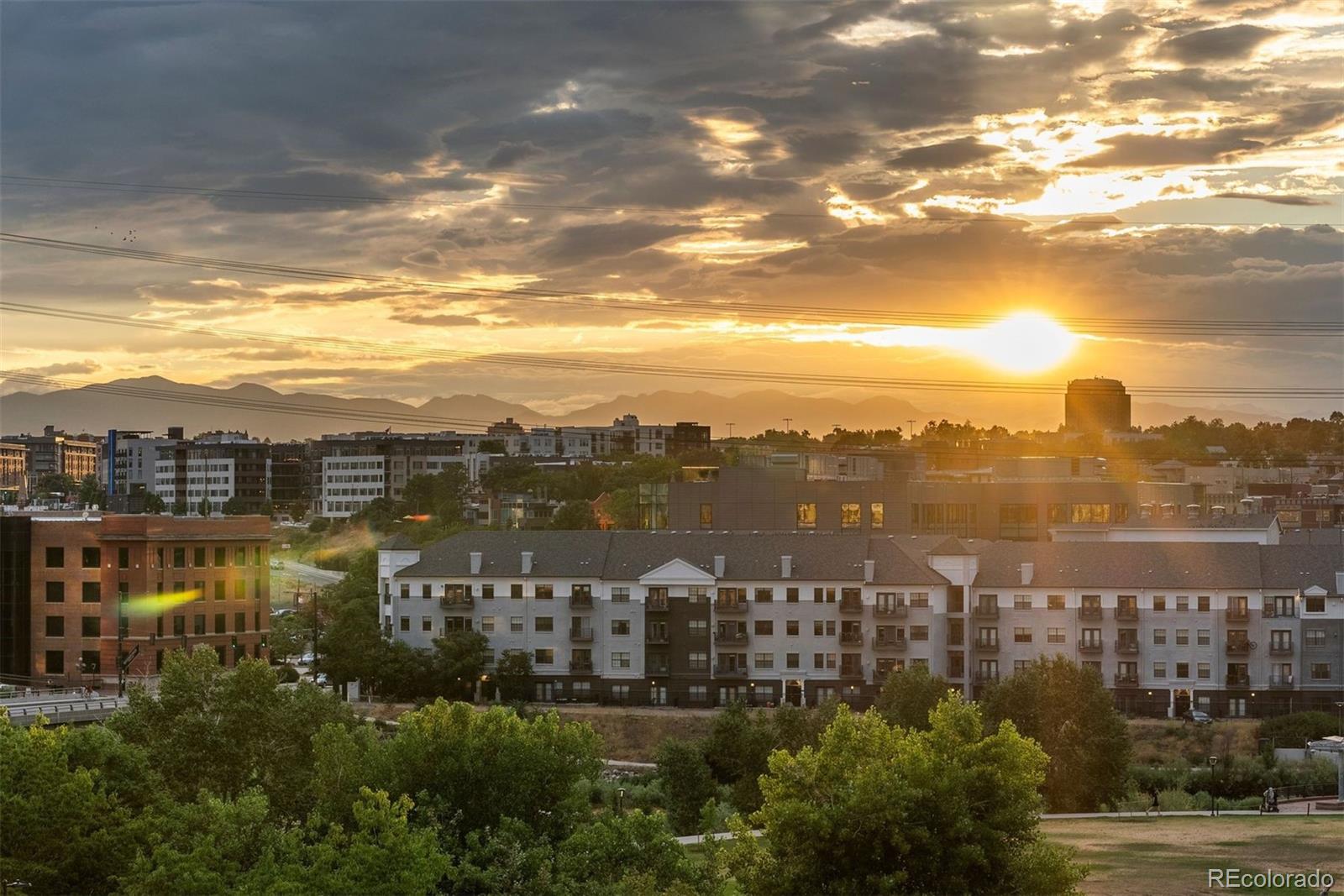 1610 Little Raven Street, Unit PH6 Denver, CO 80202 - Photo 41 of 41 a view of a lake with a city