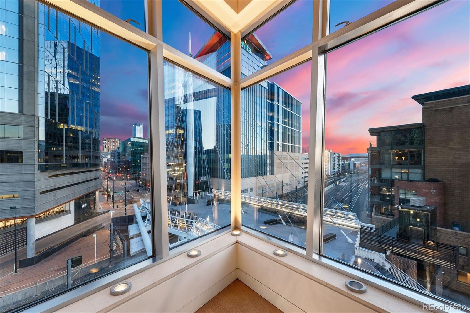 1610 Little Raven Street, Unit PH6 Denver, CO 80202 - Photo 9 of 41 a view of a building from a balcony