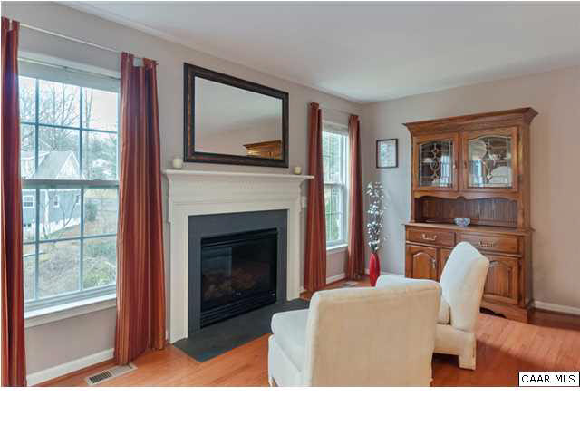 602 Rainier Road Charlottesville, VA 22903 - Photo 4 of 18 a living room with furniture and a fireplace