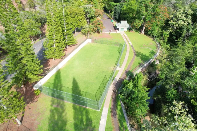 a view of a swimming pool