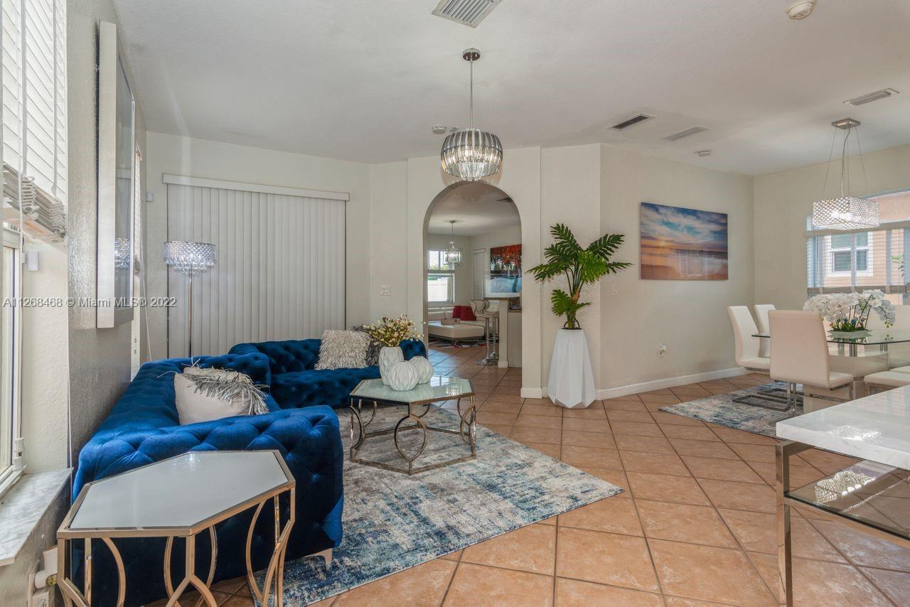 2240 Northeast 37th Terrace Homestead, FL 33033 - Photo 2 of 18 a living room with furniture and wooden floor