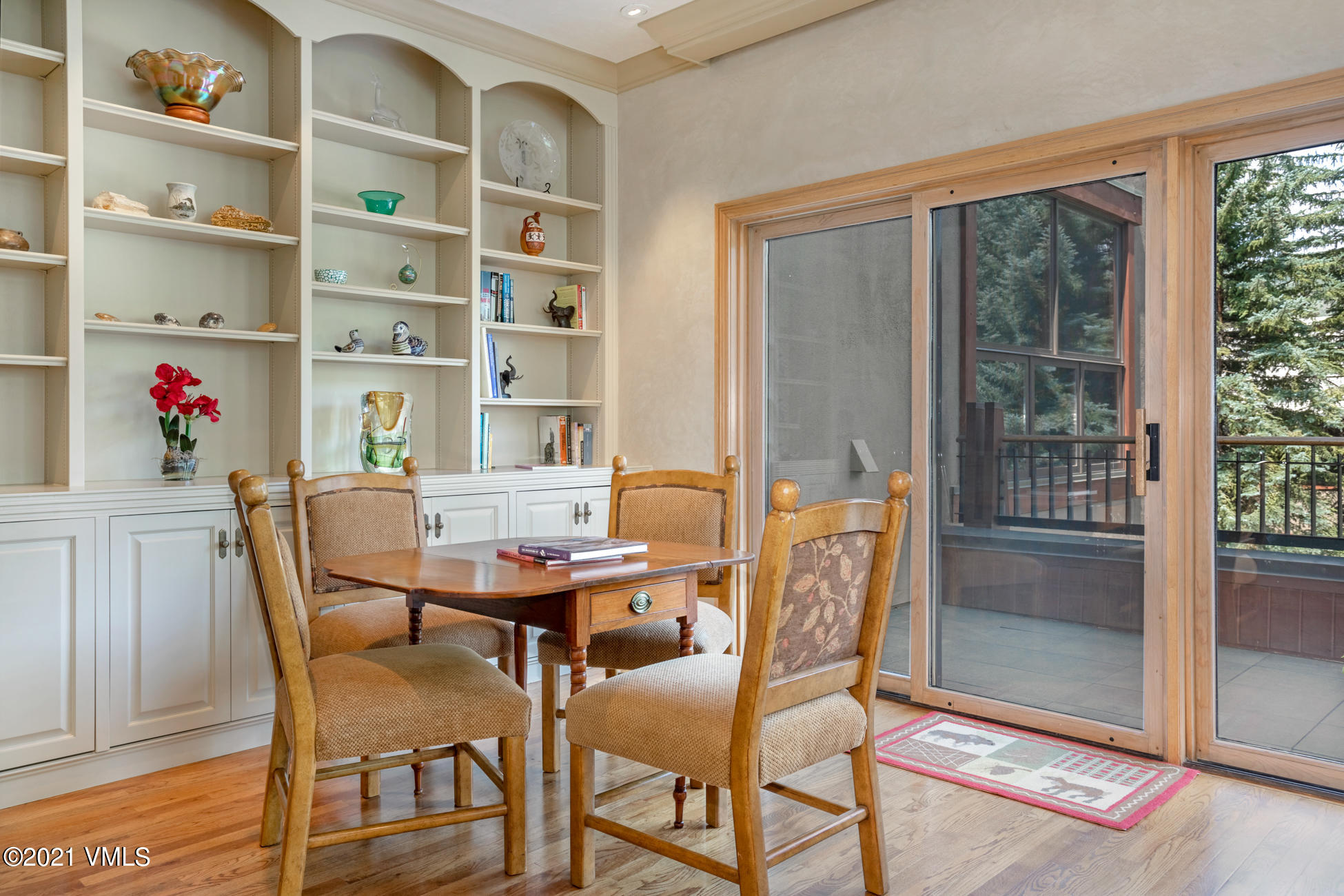 40 Elk Track Road, Unit 1 Beaver Creek, CO 81620 - Photo 12 of 31 a view of a dining room with furniture window and outside view