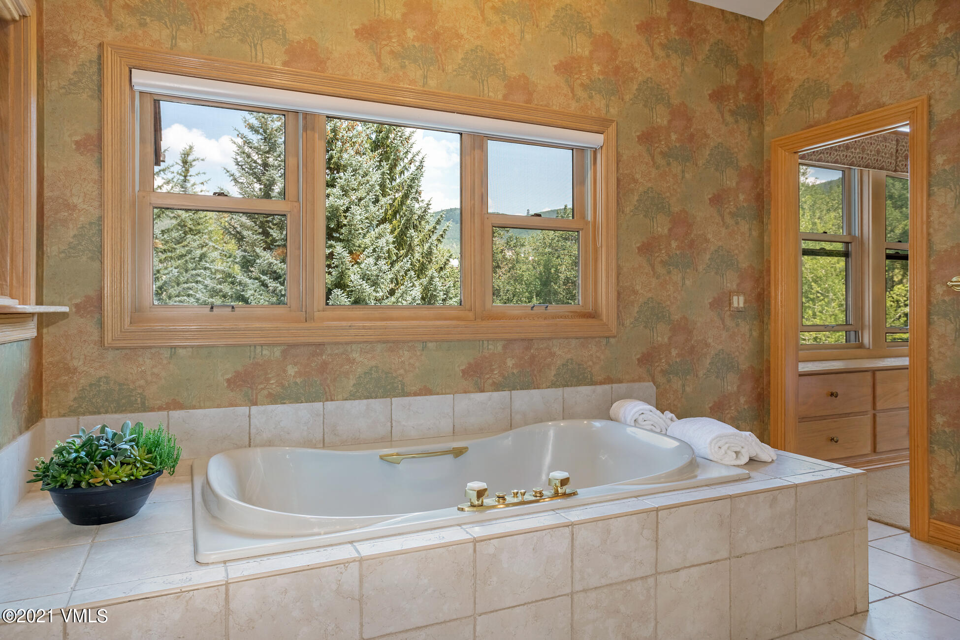 40 Elk Track Road, Unit 1 Beaver Creek, CO 81620 - Photo 17 of 31 a bath tub sitting in a bathroom next to a window