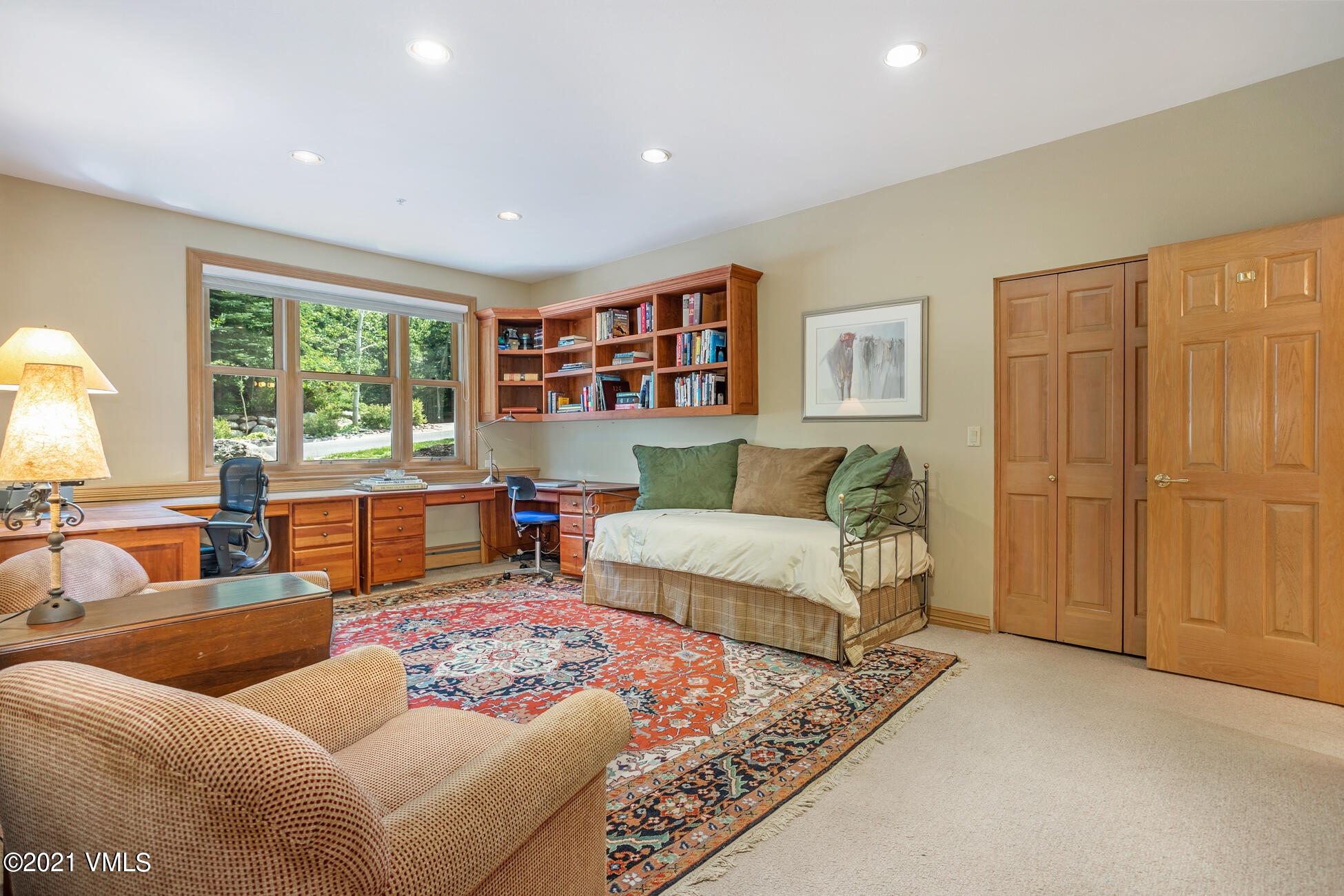 40 Elk Track Road, Unit 1 Beaver Creek, CO 81620 - Photo 23 of 31 a living room with furniture and a large window