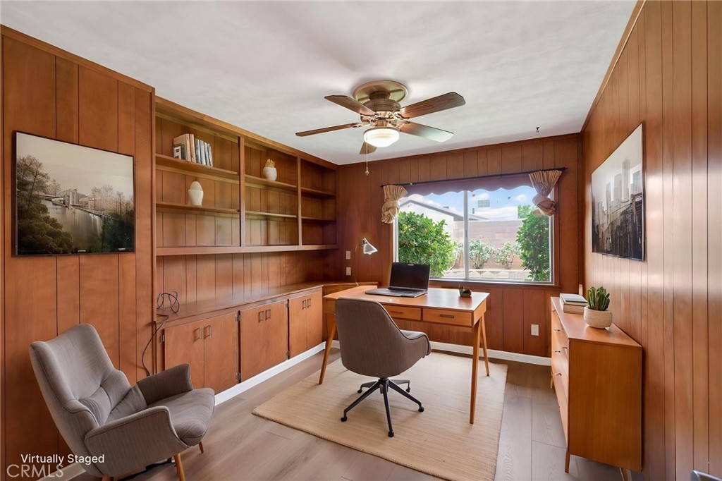 4963 Carlingford Avenue Riverside, CA 92504 - Photo 23 of 33 a view of a workspace with furniture window and outside view