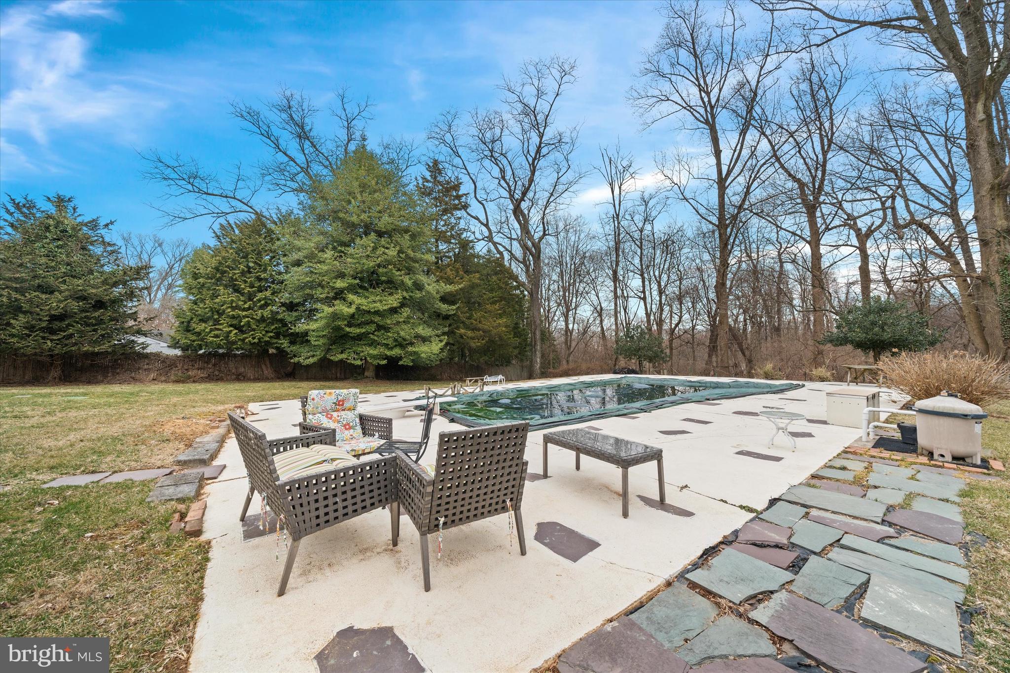 1926 Hillendale Road Chadds Ford, PA 19317 - Photo 31 of 38 Private Rear Yard