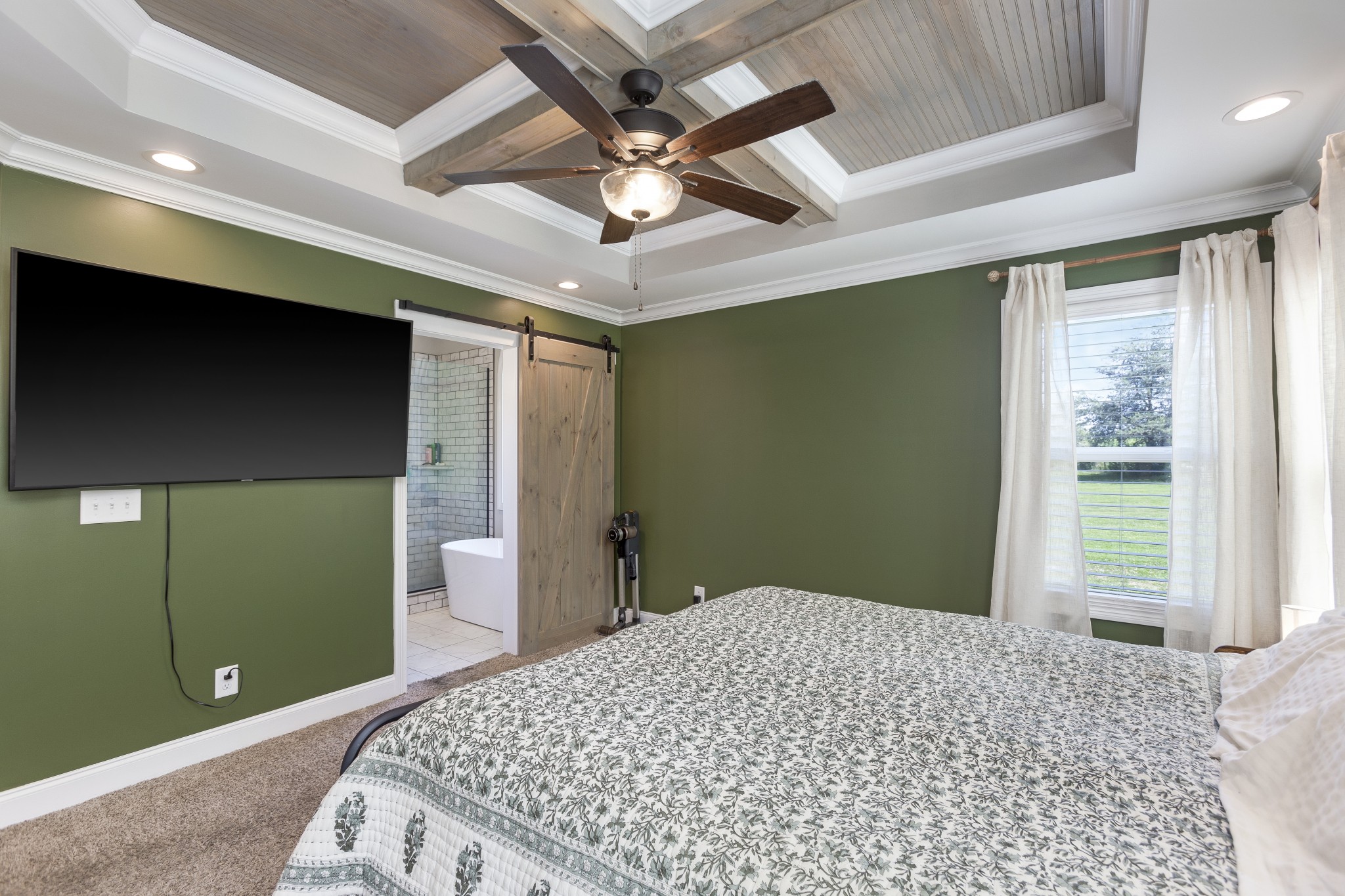 20 Shema Lane Lebanon, TN 37087 - Photo 16 of 38 a bedroom with a bed and a ceiling fan