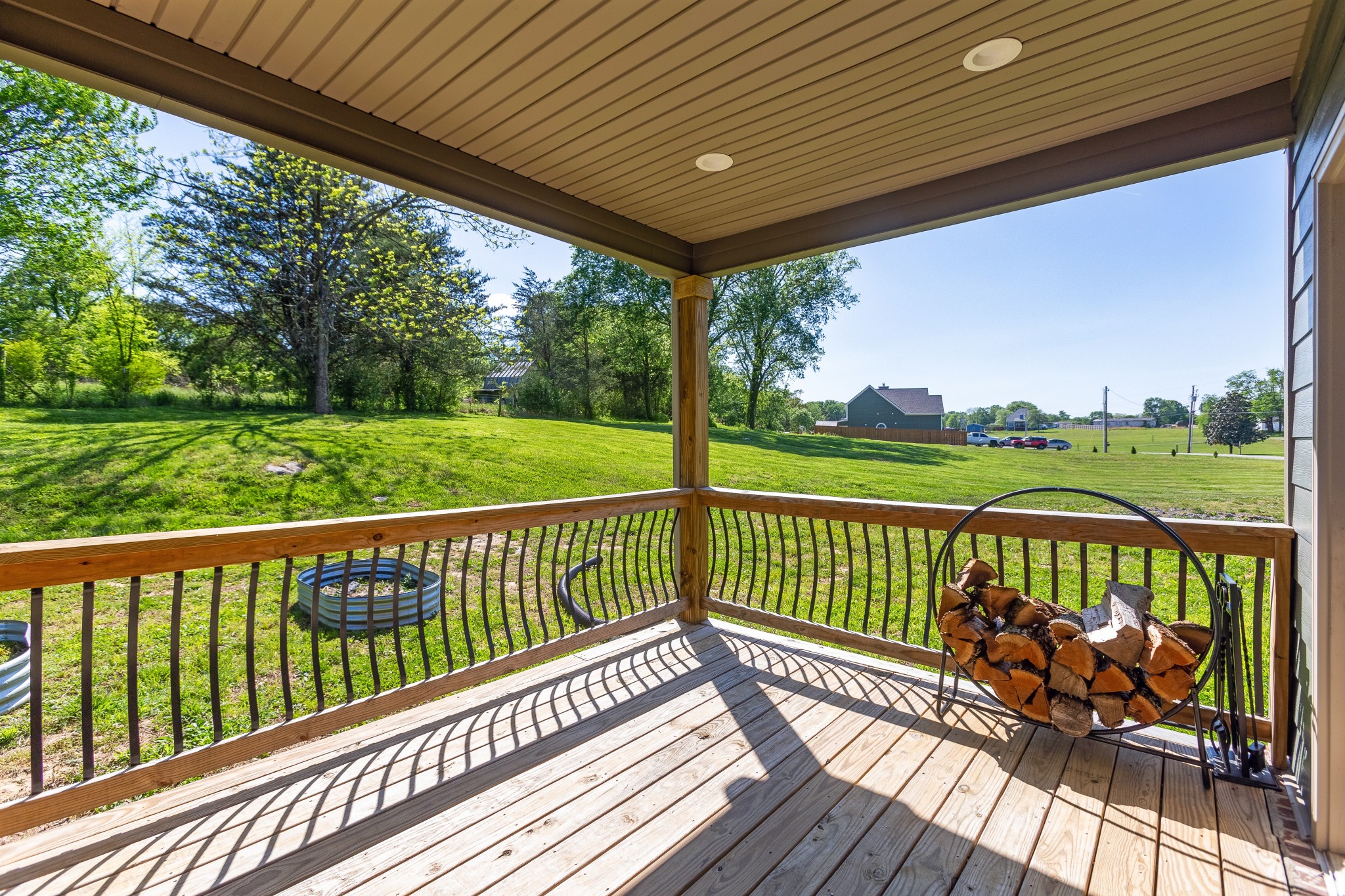 20 Shema Lane Lebanon, TN 37087 - Photo 29 of 38 a view of a two chairs in the deck next to a yard