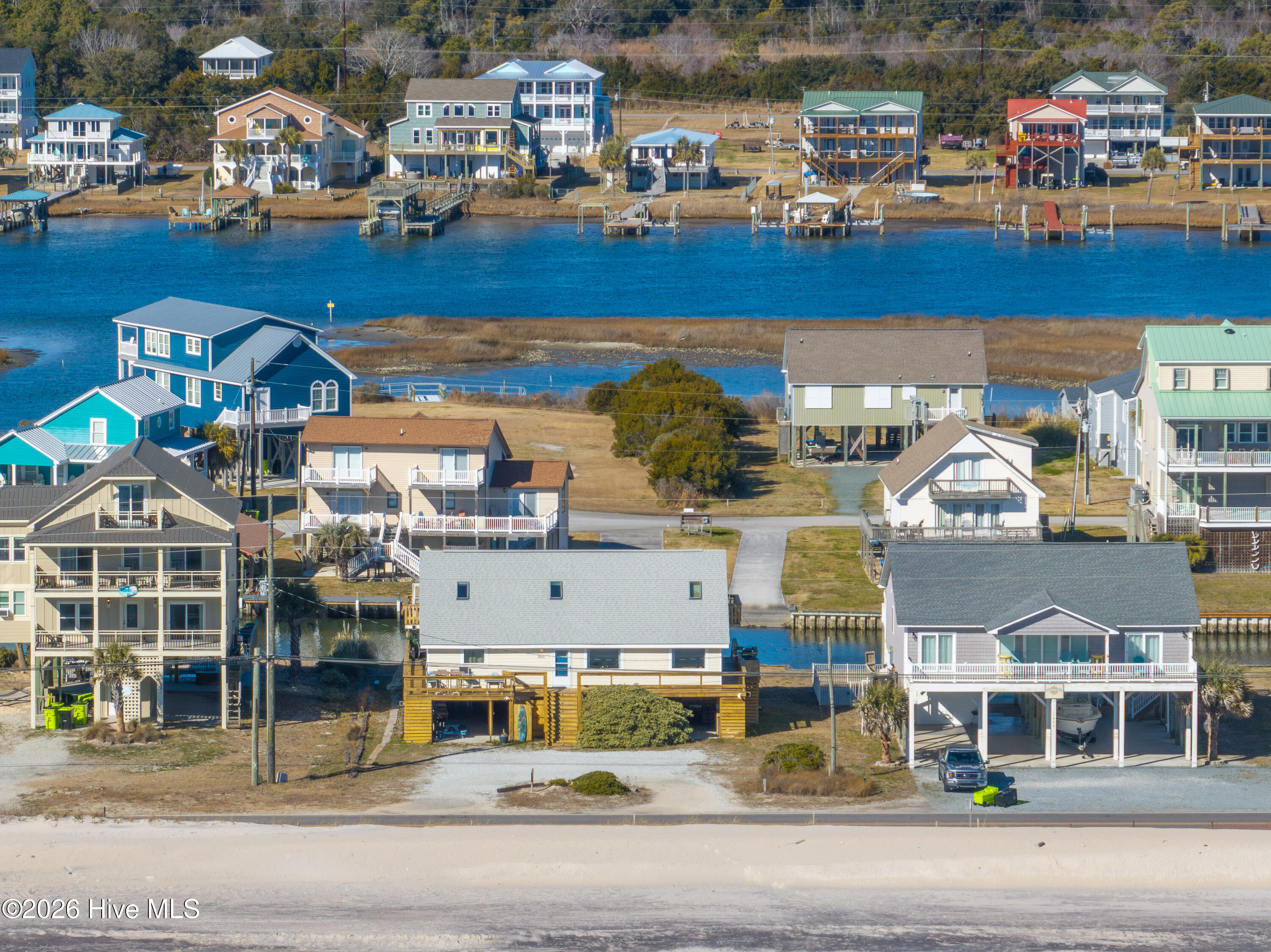 1601 New River Inlet Road North Topsail Beach, NC 28460 - Photo 9 of 96 1601 New River Inlet Road - Aerial_Exter