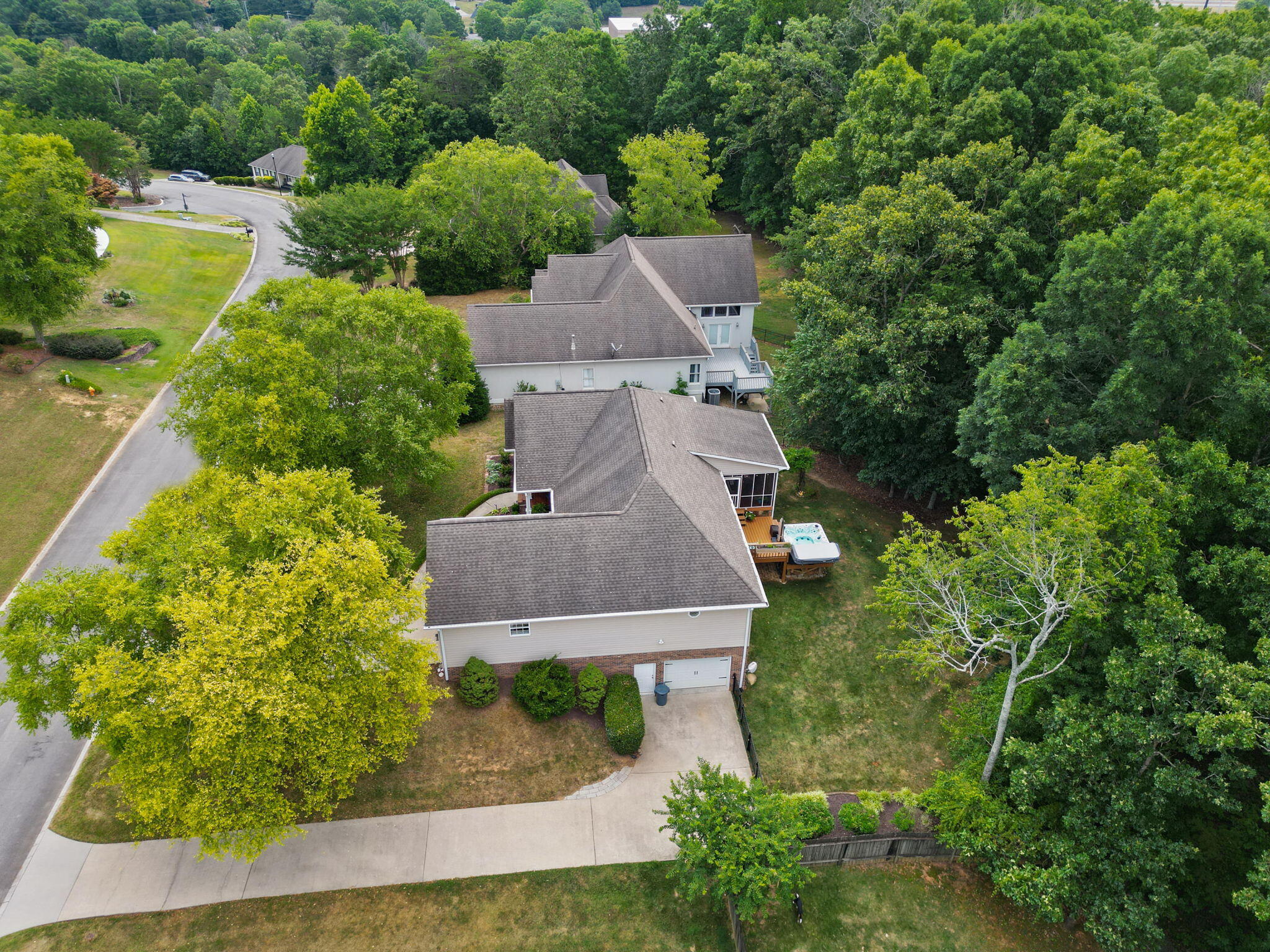 1511 Northwest Benjamin Circle Cleveland, TN 37312 - Photo 59 of 64 Arial View w/Additional Drive
