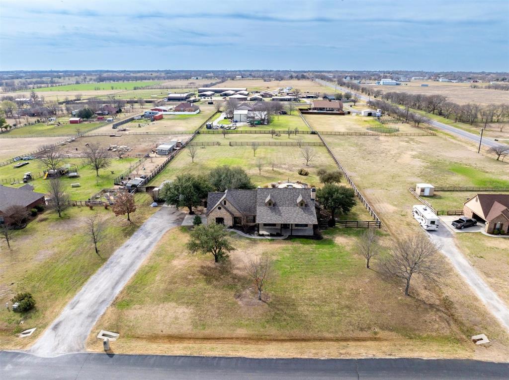6210 Deer Run Road Sanger, TX 76266 - Photo 6 of 40 an aerial view of residential houses with outdoor space
