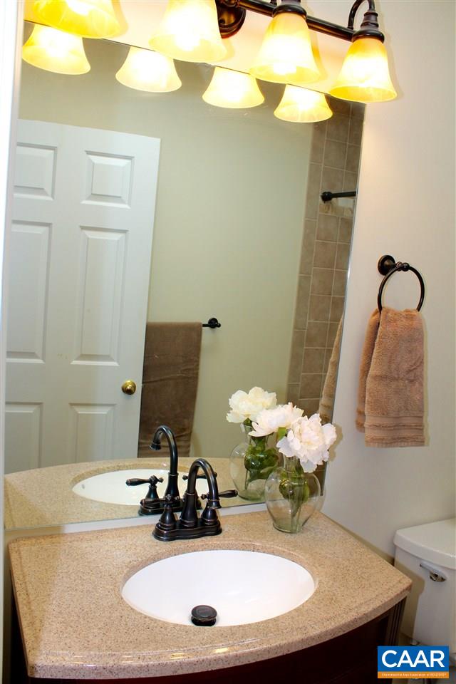 4508 Deer Bonn Road Keswick, VA 22947 - Photo 17 of 28 a bathroom with a sink and a mirror