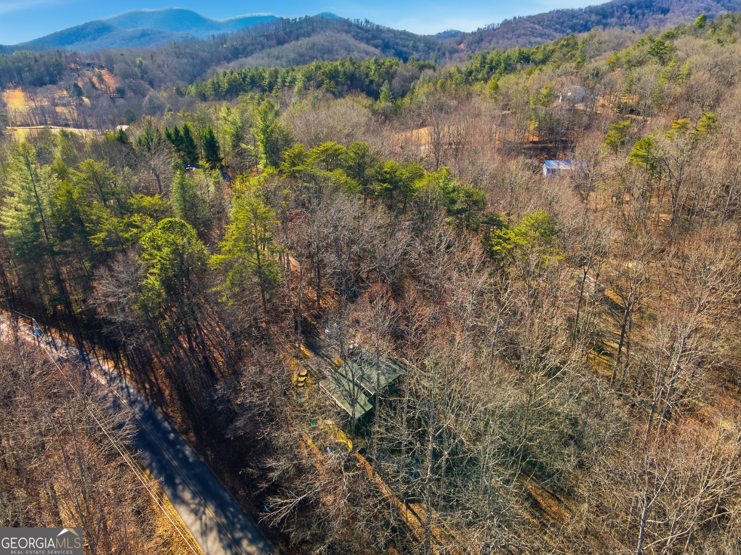 1637 Townsend Mill Road Young Harris, GA 30582 - Photo 46 of 57 a view of a lake with a city
