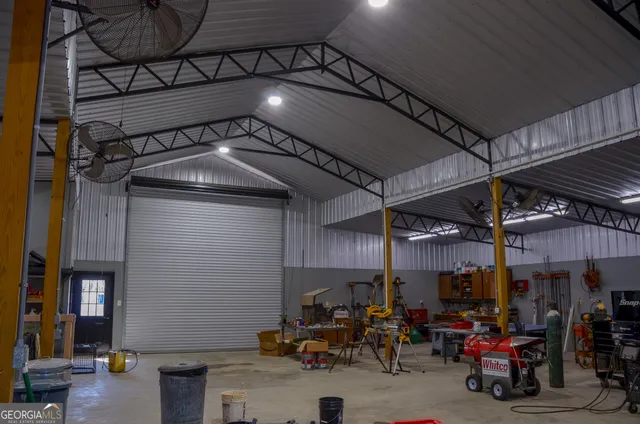 a view of storage and utility room