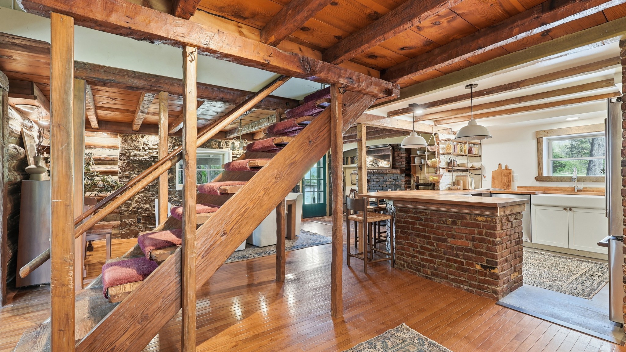 7915 Ridgewood Road Goodlettsville, TN 37072 - Photo 8 of 49 a view of an entryway with wooden floor and staircase