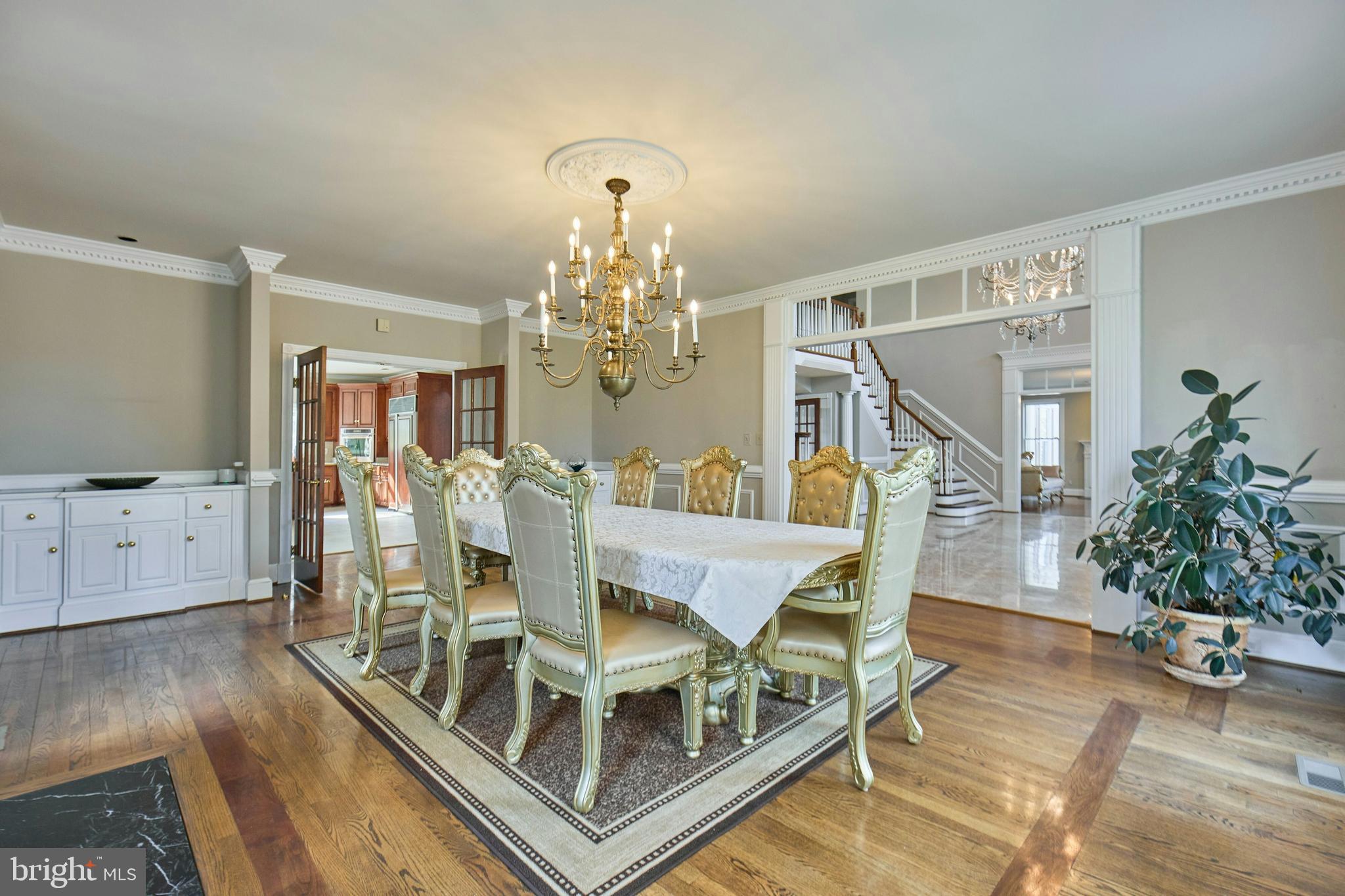 6830 Clifton Road Clifton, VA 20124 - Photo 15 of 85 Formal dining with fireplace