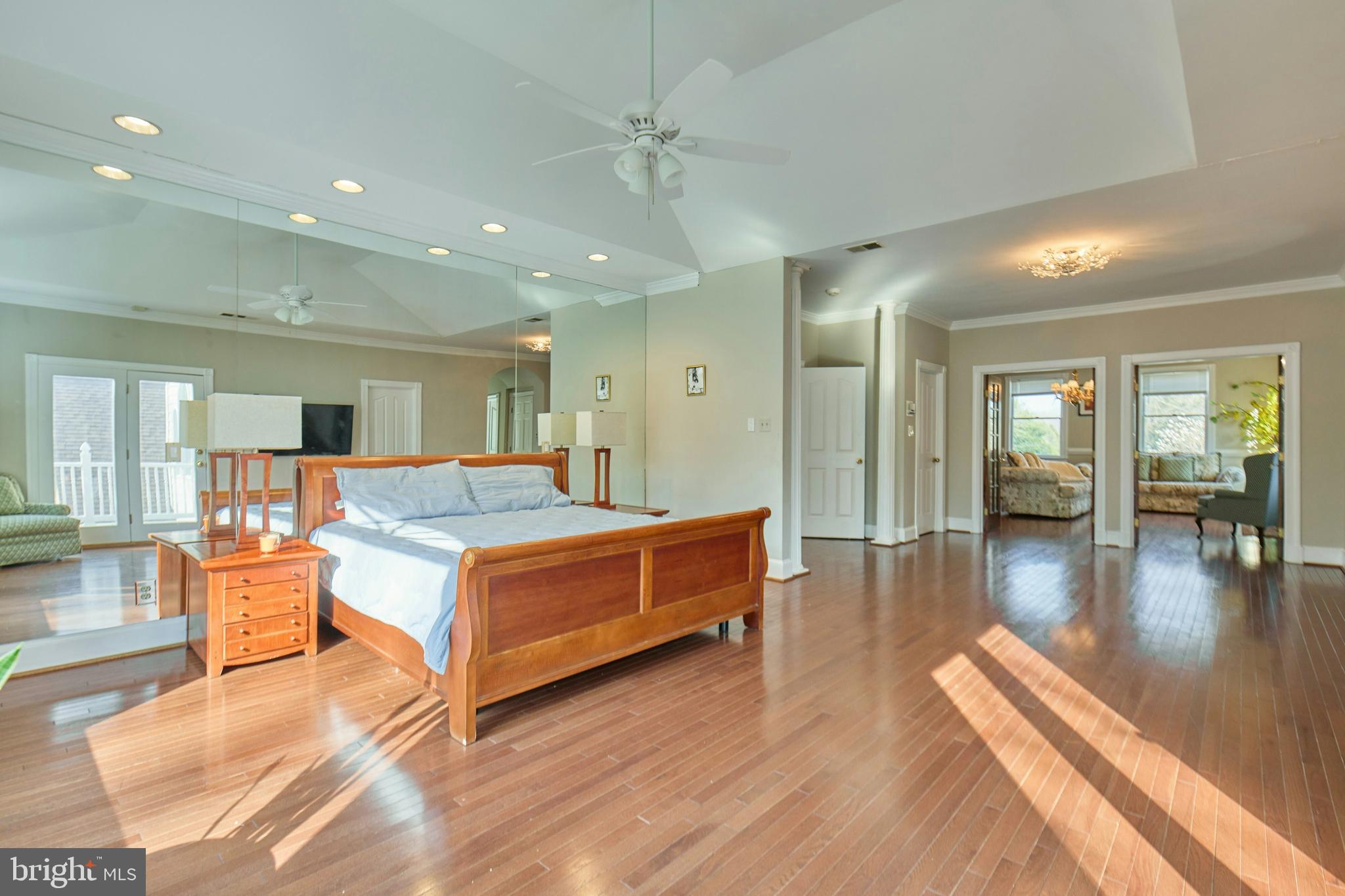 6830 Clifton Road Clifton, VA 20124 - Photo 32 of 85 Primary suite open to private library